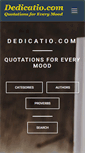 Mobile Screenshot of dedicatio.com